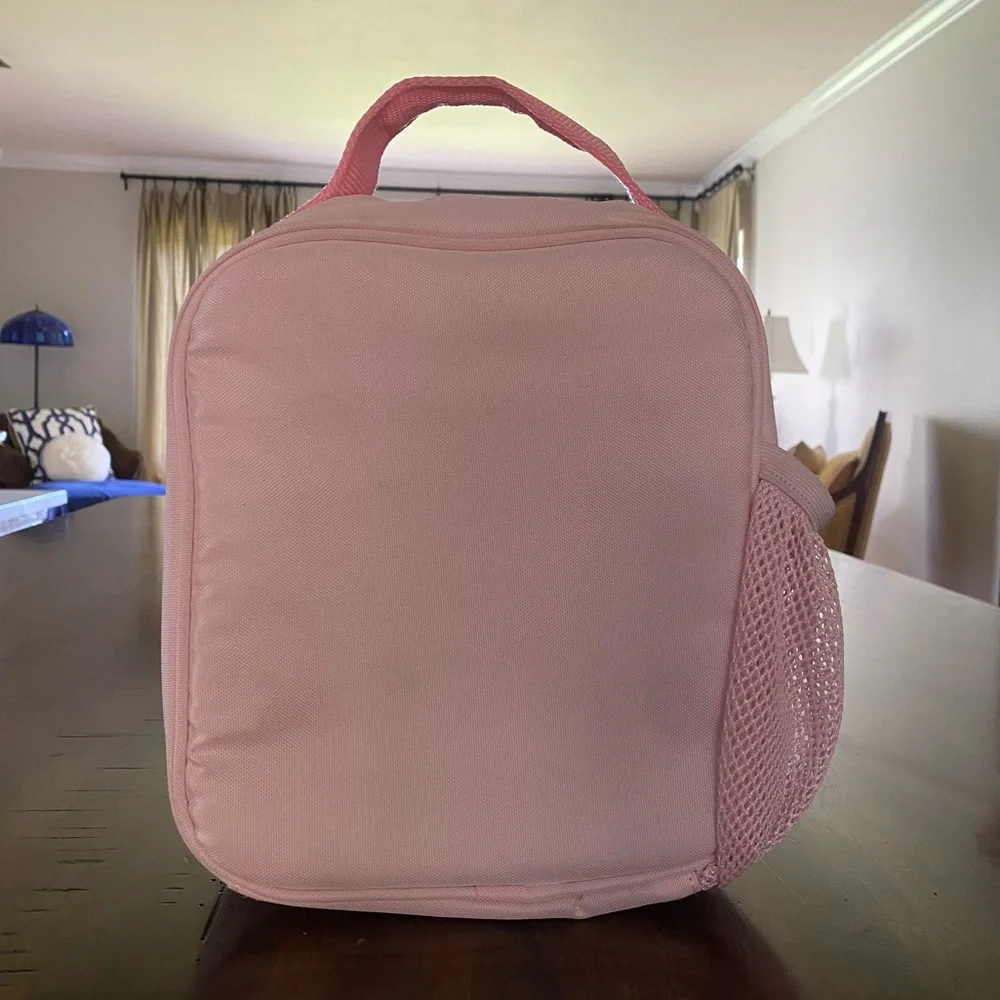Pottery Barn Kids Pink and White Mackenzie Hello Kitty Lunch Bag